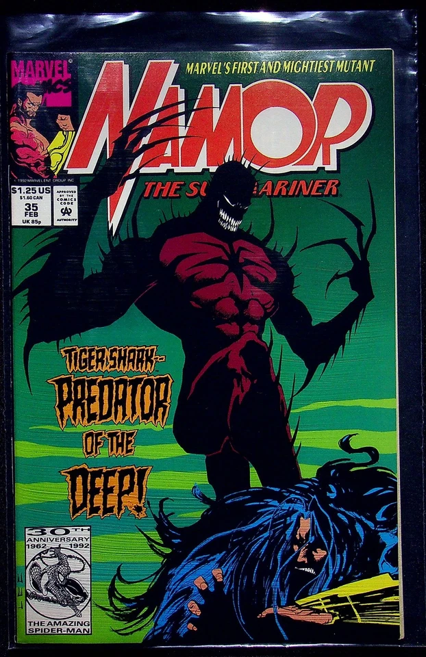 The Savage Namor #35 (1992) Tiger Shark - Marvel - Zustand VF/NM - Bild 1 von 1