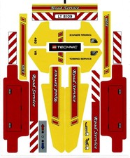 LEGO Technic 8109 Aufkleber Ersatzstickerbogen für den Tieflader