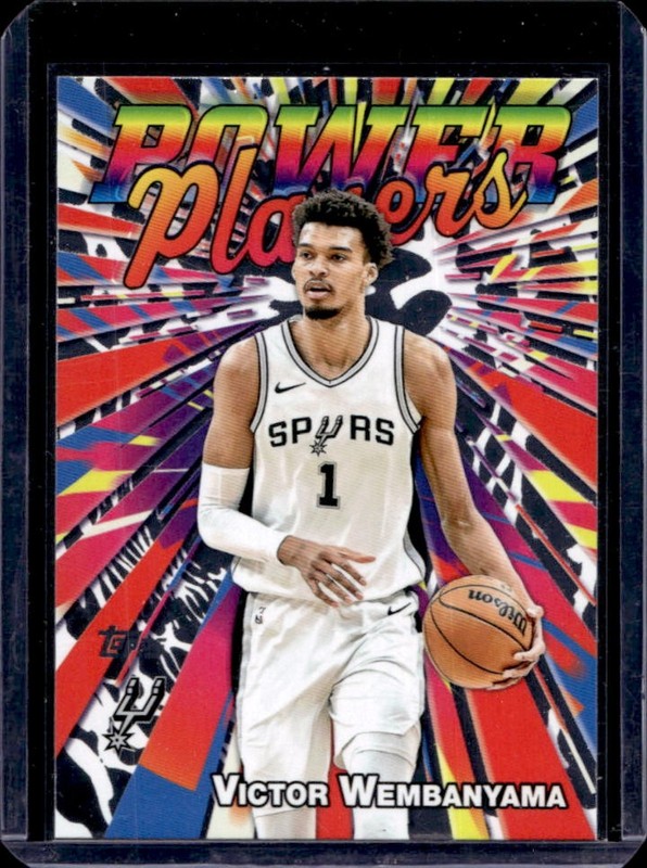 2025-26 Topps Victor Wembanyama Power Players #PP-15 Spurs
