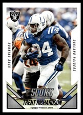 2015 Score Trent Richardson Oakland Raiders #291