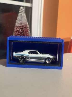 1:64 Scale Diorama Hot Wheels Matchbox Storage Container Display Case Blue