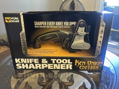 Work Sharp WSKTS-KO Ken Onion Electric Knife and Tool Sharpener Variable Speed