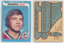 1979-80 OPC O-PEE-CHEE Hockey Card #185 Bobby Hull Winnipeg Jets
