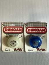 Duncan Glow In The Dark Imperial Yo-Yo White 1994  Blue Imperial Yo-Yo 1997 NEW
