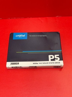 Crucial P5 2TB NVMe M.2 2280 SSD CT2000P5SSD8 Sealed