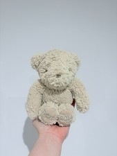 Next 2014 Beige Teddy Bear Plush Soft Toy Comforter Retired