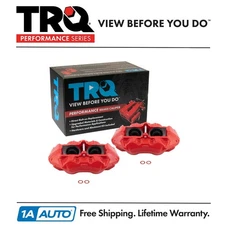 TRQ Performance Front Performance Brake Caliper Set For 65-82 Chevrolet Corvette