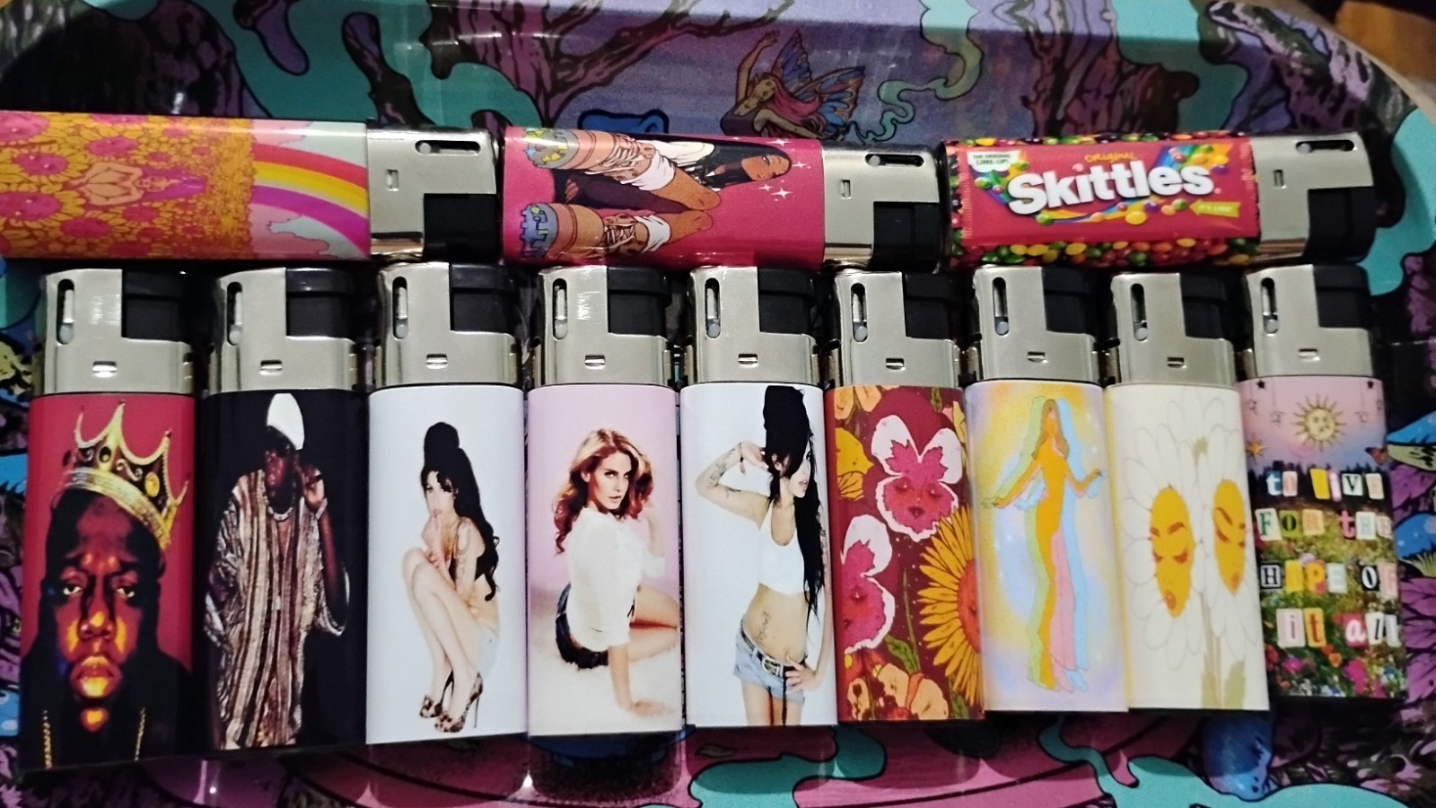 12 Custom Image Lighters Your logo or image 