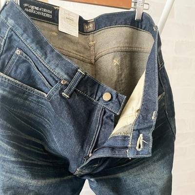 Lee 101-Z Brand New 36x33 Straight Denim Jeans Japanese Made ship