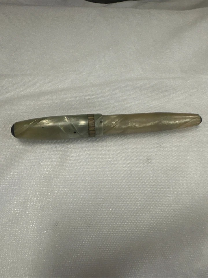 pluma estilográfica galesa vintage y lápiz mecánico combinación Foto 2 de 4