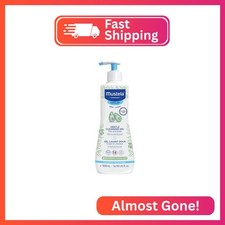 Mustela Baby Gentle Cleansing Gel - Baby Hair  Body Wash - with Natural Avocado