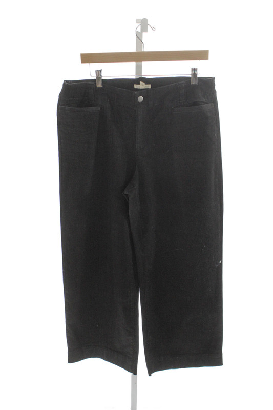 Eileen Fisher Women Blue Straight Jeans Mid Rise Cotton Blend Size 14