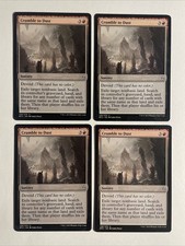 4x Mtg Battle for Zendikar Crumble To Dust NM Magic The Gathering