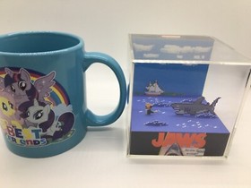 Jaws The Movie Nintendo NES Shadow Box Diorama Cube LJN Steven Spielberg