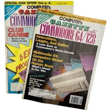 Compute's Gazette 1990 Back Issue s C64 C128 VIC-20 Commodore 64 Magazine