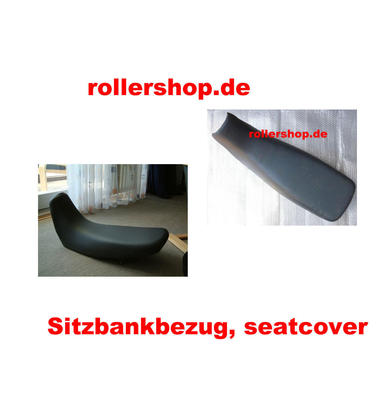 Sitzbankbezug für Honda Dominator bis Bj. 91,  Maße 72cm x 22cm, kurze Version