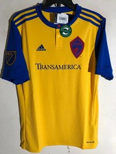 Adidas Youth MLS Jersey Colorado Rapids Team Yellow sz M