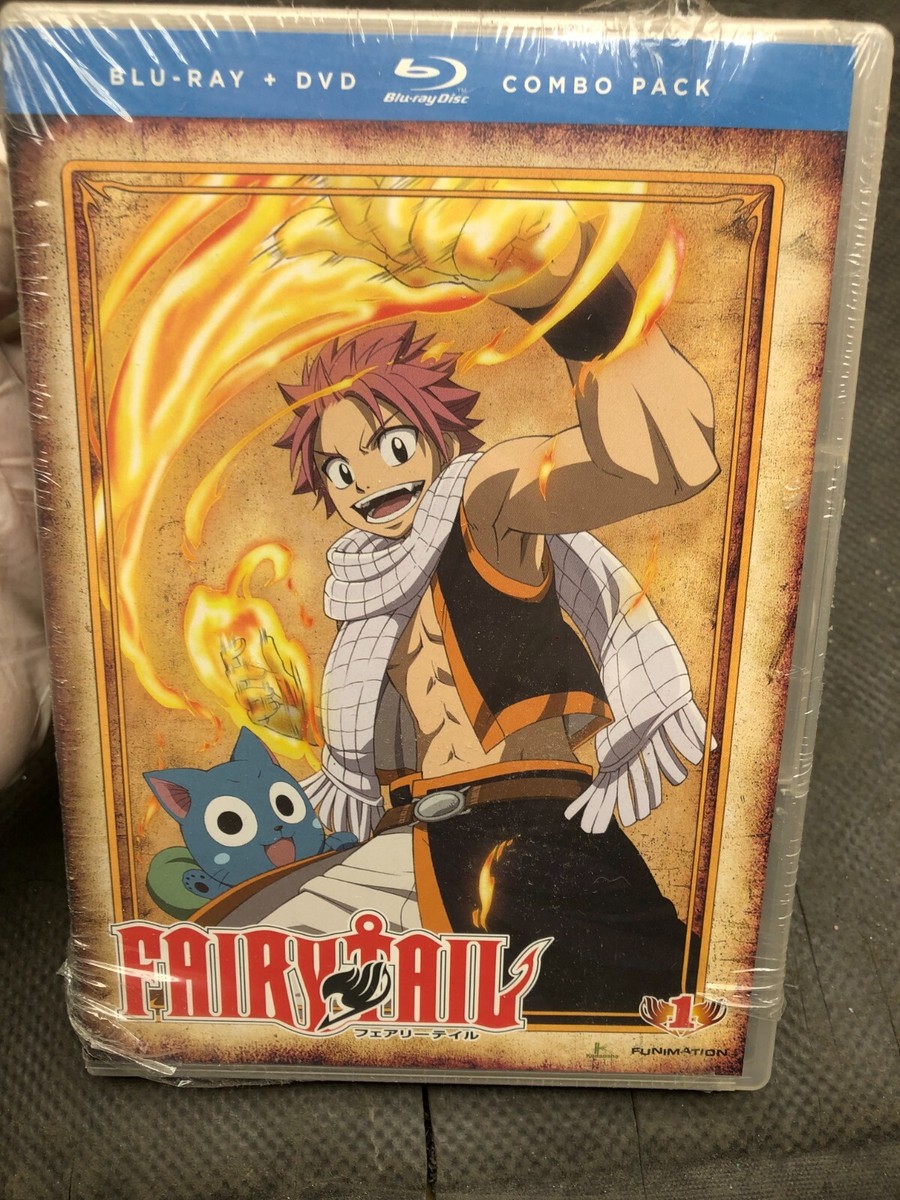 Fairy Tail: Part 1 (Blu-ray/DVD, 2011, 4-Disc Set) for sale online