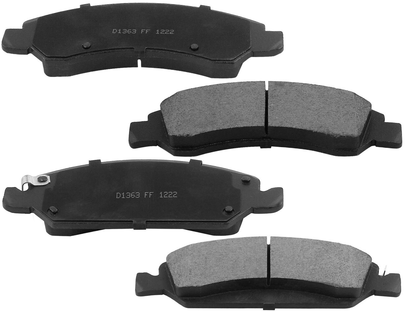 Front Rotors + Brake Pads for Chevy Silverado 1500 Tahoe GMC Sierra
