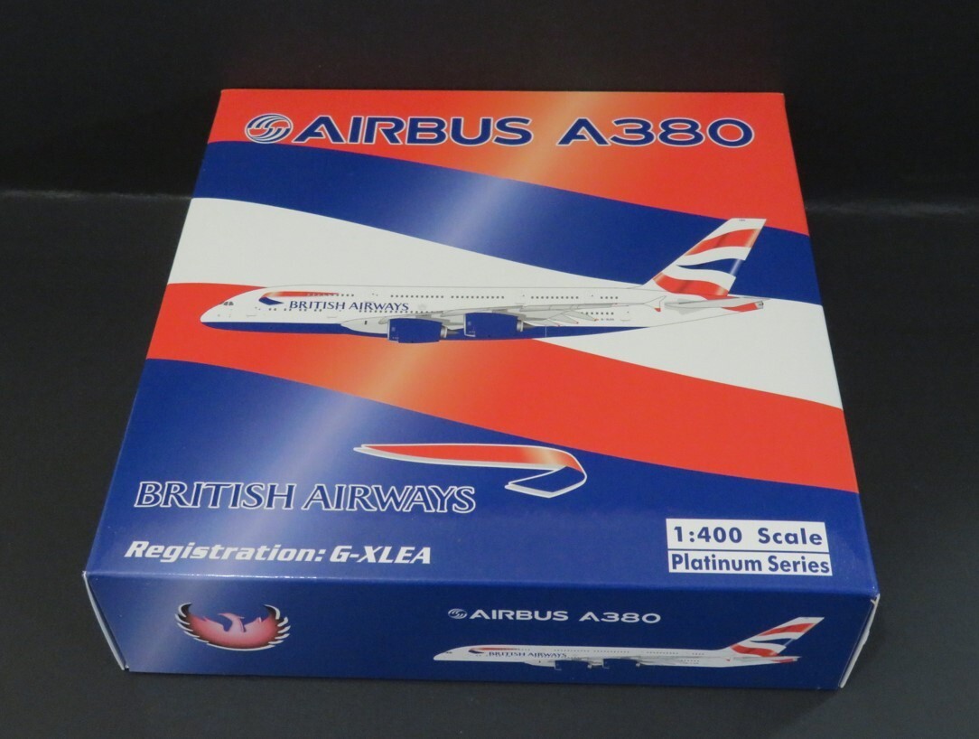 Phoenix Models. British Airways Airbus A380. G-XLEA 1: 400 Scale