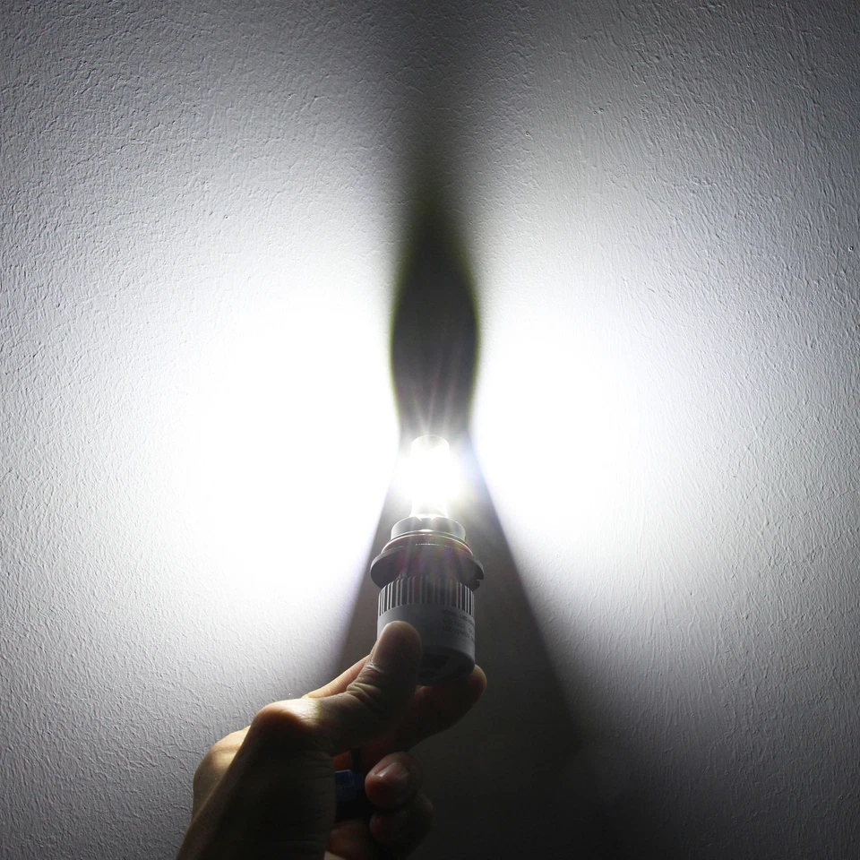 Alla Lighting 9007 8000LM COB LED Headlight High & Low Bulbs Lamps, 6500K White - Image 4 of 4