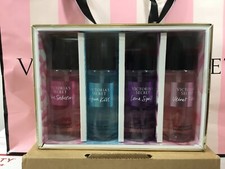 VICTORIA'S SECRET TRAVEL MIST GIFT SET OF 4 MISTS - 2.5FLOZ - NEW IN BOX