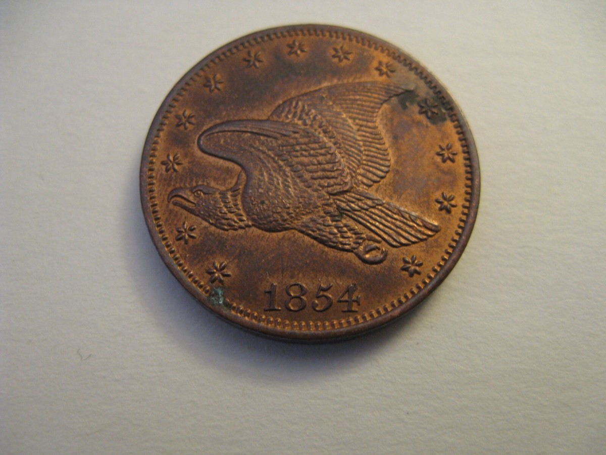 レア品 アメリカ紙幣 銅貨 ラウンド 1オンス 純銅コイン カプセル付き] (新品) アメリカ「セント ゴーデンス」純銅・1