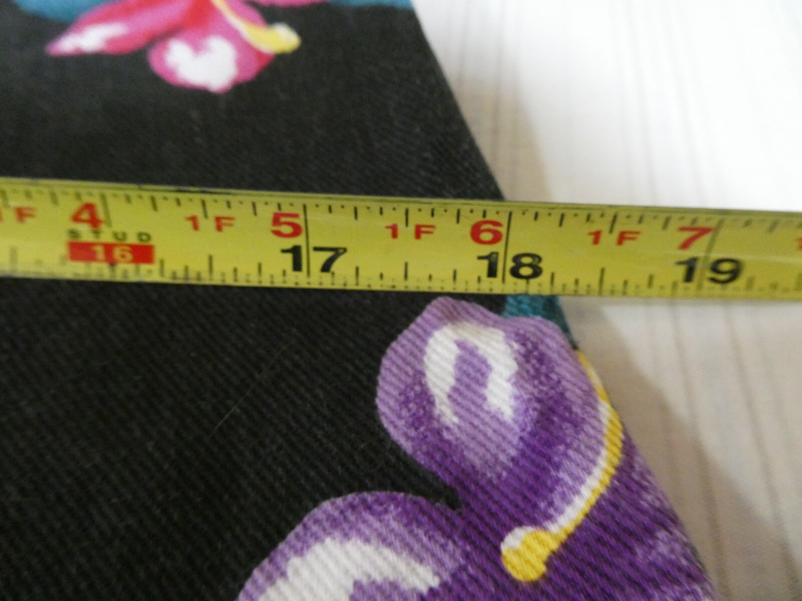 Vintage Sostanza Floral Skort Shorts Skirt Denim Size 8 NEW Black 90s Y2K L1