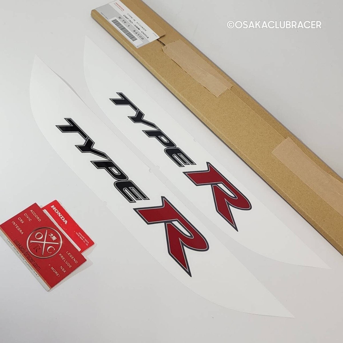 GENUINE OEM Honda Type R Side Decal Set Of 2 FD2 FK8 FL5 Civic NEW
