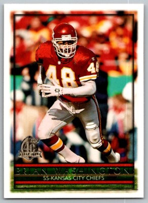 1996 TOPPS BRIAN WASHINGTON KANSAS CITY CHIEFS #137 | eBay