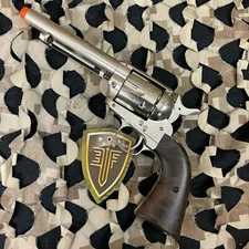 NEW Legends Smoke Wagon CO2 Airsoft Revolver - Nickel (2275800)