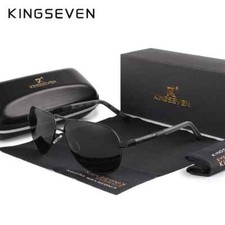Men/Women Vintage Aluminum Polarized Sunglasses Brand Sun glasses Coating Lens