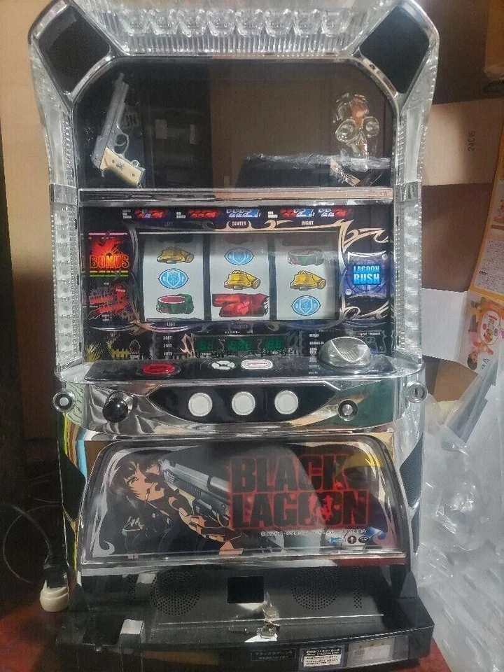 Black Lagoon First Unit 5 Japanese Slot Machine Pachi-Slot Pachislo Coinless - Image 3 of 4
