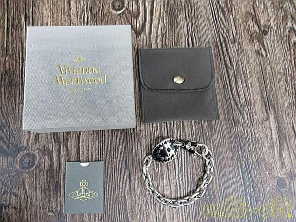 VIVIENNE WESTWOOD MAN.LAZARUS Bracelet Length 8.2 inch Boxed VIVIENNE WESTWOOD MAN.LAZARUS Bracelet Length 8.2 inch Boxed