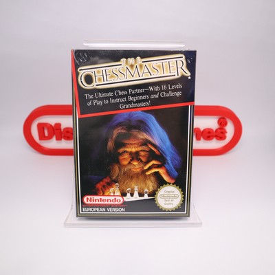 NES Nintendo Game THE CHESSMASTER - European Version - NEW & Factory Sealed!