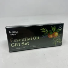 Laguna Moon Premium Essential Oils Gift Set (6 Assorted Scents), 6 X .33 Fl Oz. 