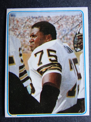 1983 Topps Stickers Football Cards Complete Your Set U Pick From List 166-330 - Picture 117 of 176