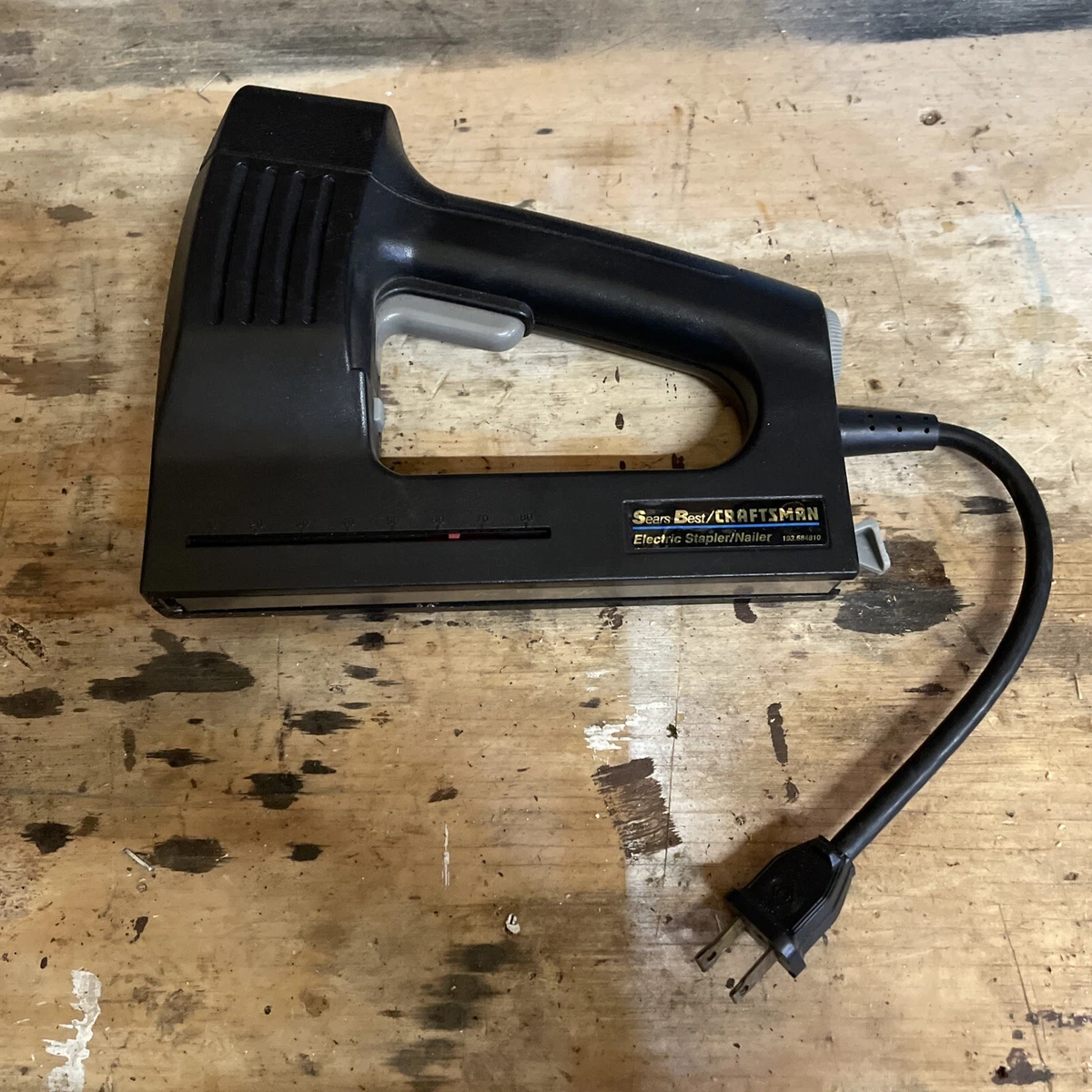 Craftsman electric on sale stapler nailer