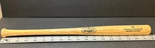 LOUISVILLE SLUGGER 18" Authentic Museum & Factory Wood  MINI BASEBALL BAT