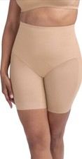 New Honeylove SuperPower Mid Waist Shaper Shorts Size M Sand Nude