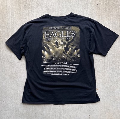 Concert Eagles Rock Band T Shirts Vintage Eagles Band Tee Shirt