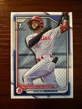2024 Bowman Raylin Heredia #BP-146 Philadelphia Phillies