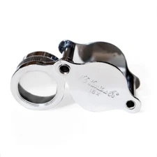 Coin Inspection Loupe 16X Jeweler Magnifier Wide Lens For Coins Rocks Gems New