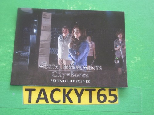 THE MORTAL INSTRUMENTS CITY OF BONES 2013 SINGLE BEHIND THE SCENES NEW CHOOSE - Picture 9 of 36