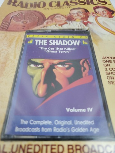 Radio Classics On Cassette "The Shadow" NIB Original Radio Show - Picture 3 of 3