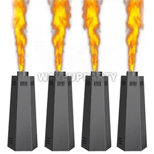 1/2/4PCS 200W Fire Thrower Machine DMX Stage Effect Flame Sprayer Projector Show