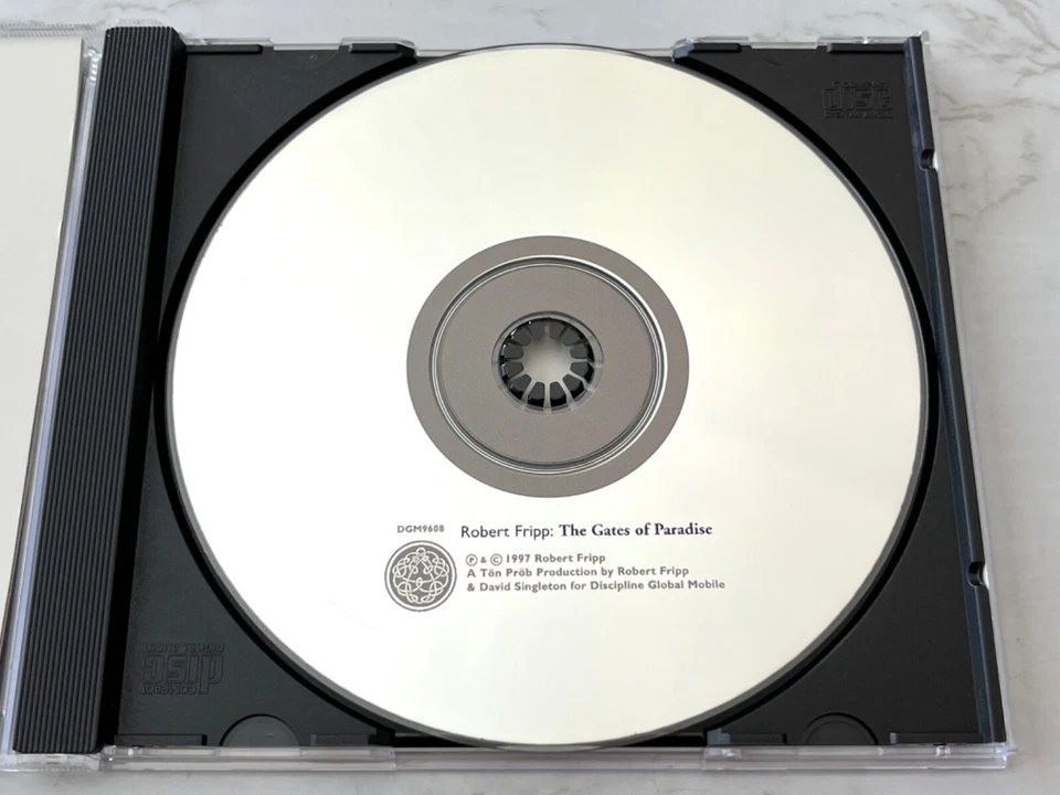 Robert Fripp The Gates Of Paradise CD ORIG. 1998 DGM9608 King Crimson RARE! OOP! Foto 2 de 4