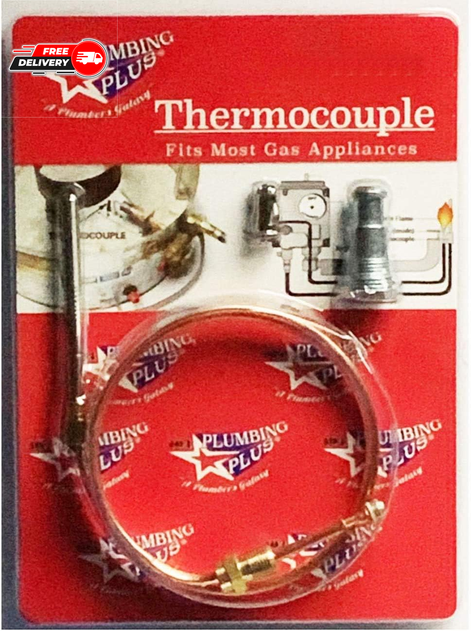 Universal Thermal Coupling for Gas Appliances, Thermocouple