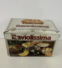 Vintage Marcato Atlas Raviolissima Ravioli Attachment Maker for Pasta Machine