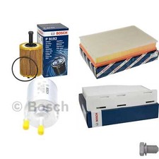 BOSCH Inspektionspaket Filterset für Audi A3 8P1 3.2 V6 quattro VW EOS 1F7 1F8